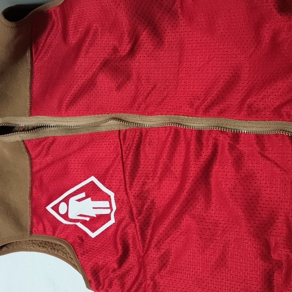 Volcom Mens Fleece Vest, Large - Picture 7 of 8